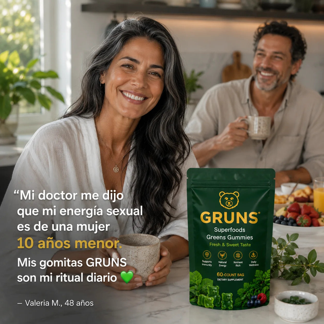 Gomitas nutricionales que reducen la hinchazón