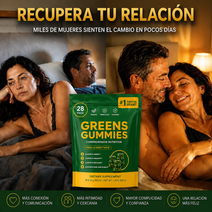 Gomitas nutricionales que reducen la hinchazón